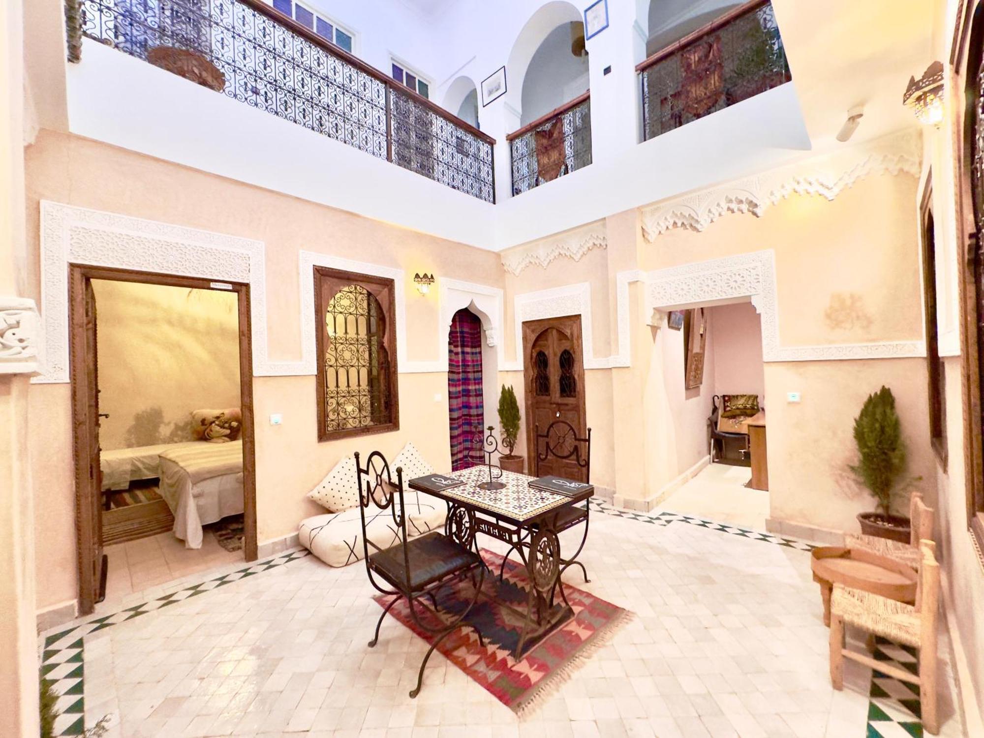 Riad La Rose Des Sables مراكش المظهر الخارجي الصورة
